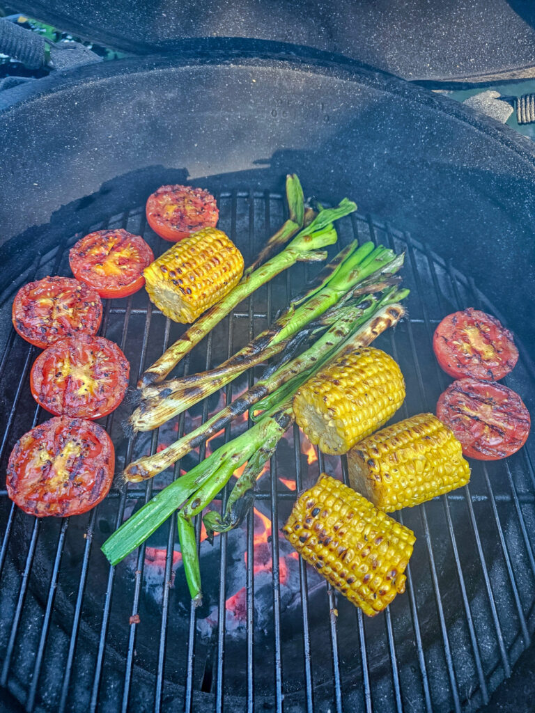 Roadkill Chicken - groenten - BBQ Nerds