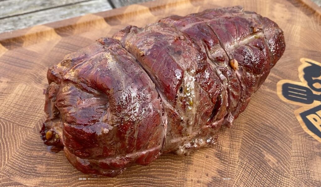 Bavette Rollade Aan T Spit