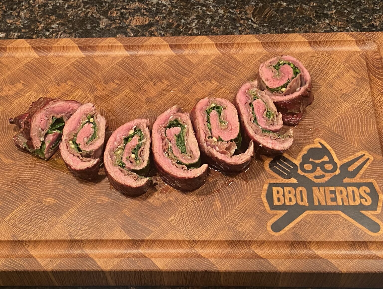 Bavette Rollade Aangesneden