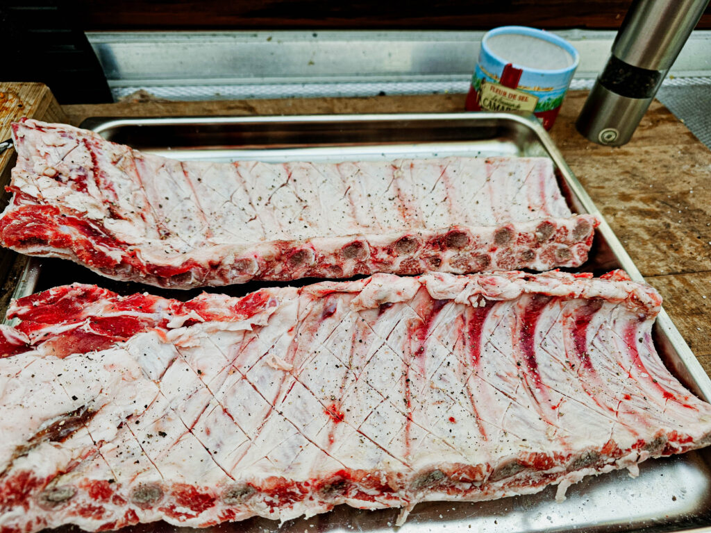 Iberico Spareribs Vlies Insnijden