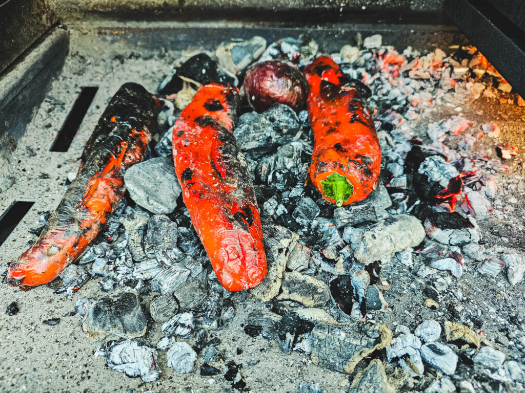 Caveman Style Puntpaprikas Rode Ui