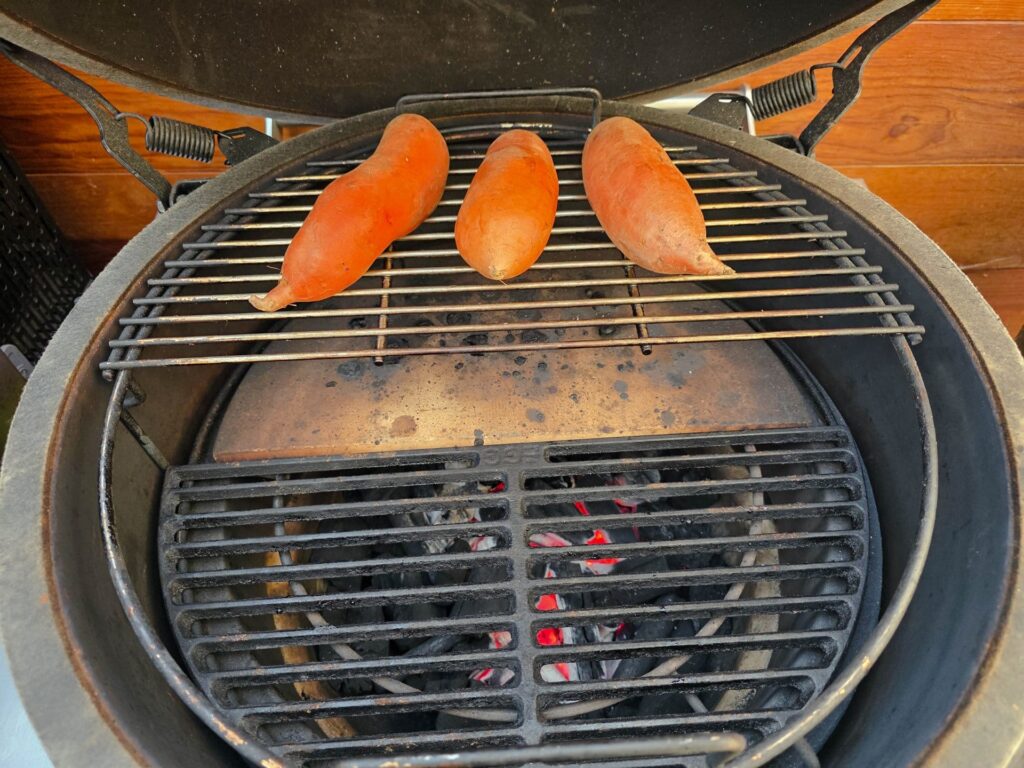 Longhaas misoboter spitskool gepofte zoete aardappel hot honey 2