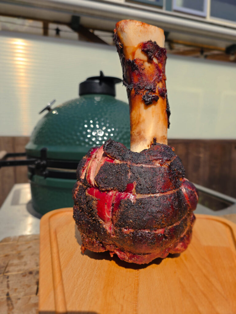 Beefhammer van de BBQ eindresultaat